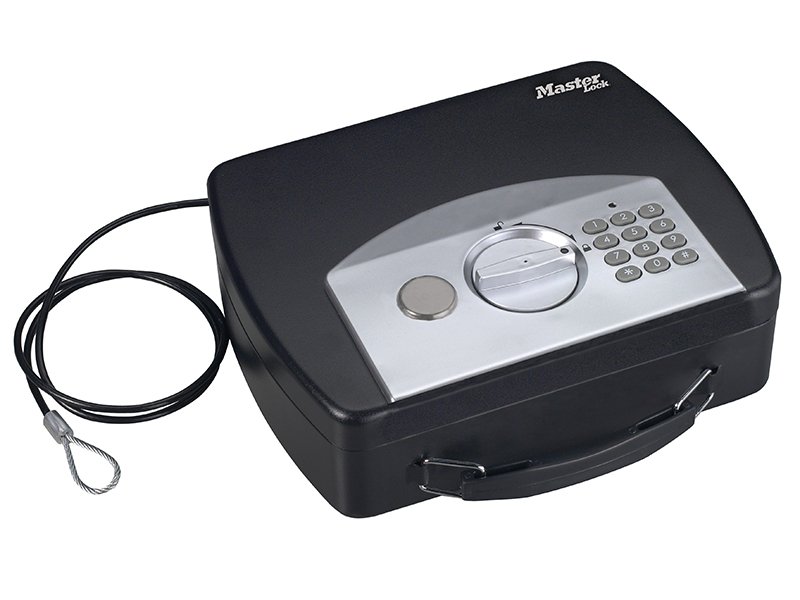 MLK PORTABLE DIGITAL SAFE WITH CABLE