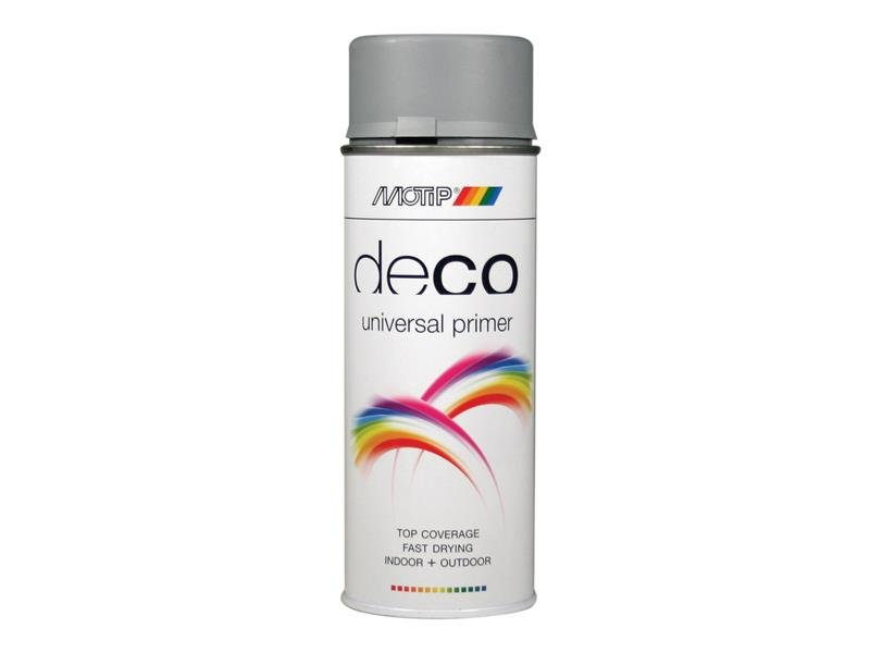 MOT DECO SPRAY PRIMER GREY 400ML