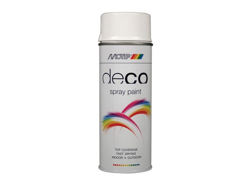 MOT DECO SPRAY PAINT HIGH GLOSS RAL 9016