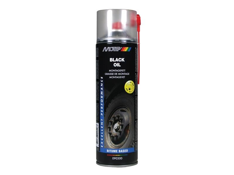 MOT PRO BLACK OIL SPRAY 500ML
