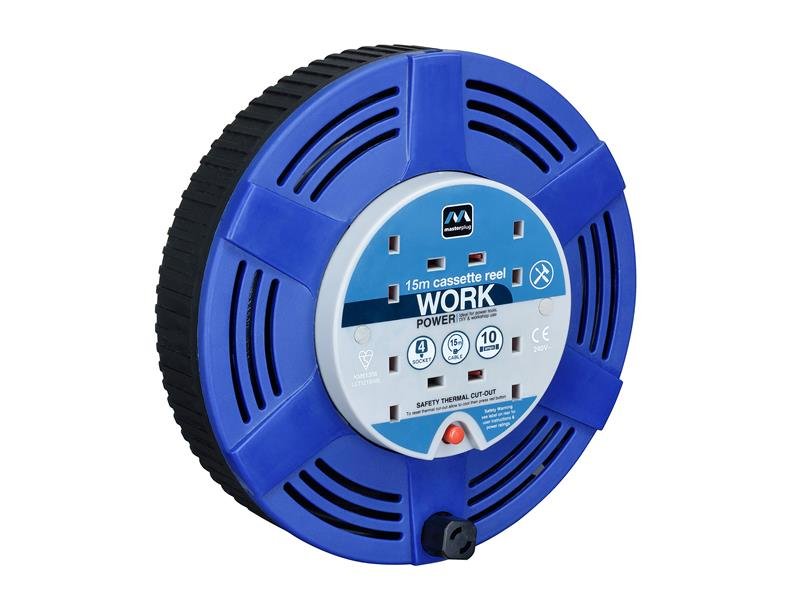 MST CASSETTE CABLE REEL 240V 10A 4-SOCKE