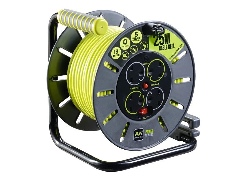 MST PRO-XT OPEN CABLE REEL 240V 13A 4-SO