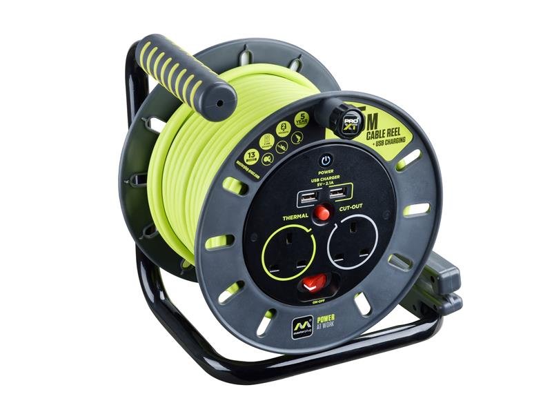 MST PRO-XT OPEN CABLE REEL 240V 13A 2-SO