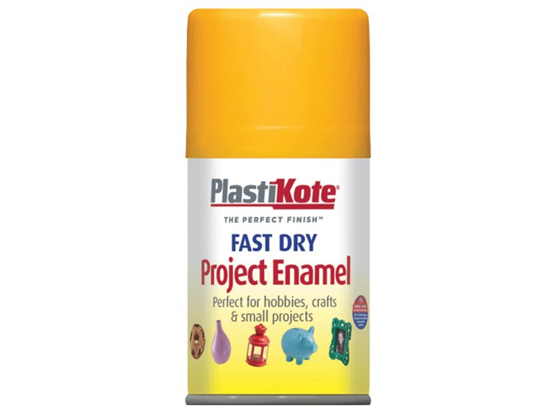 PKT FAST DRY ENAMEL AEROSOL SUNSHINE YEL