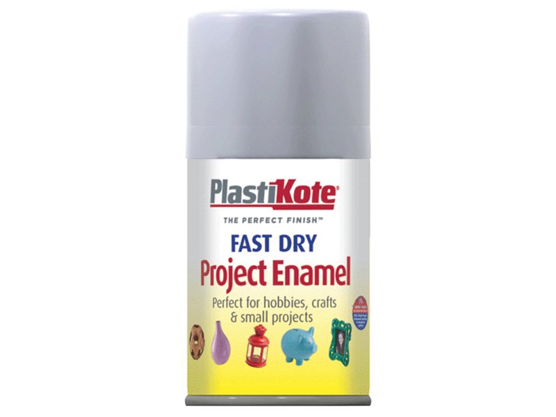 PKT FAST DRY ENAMEL AEROSOL ALUMINIUM 10