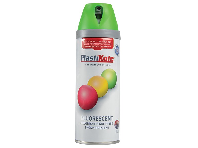 PKT TWIST & SPRAY FLUORESCENT GREEN 400M
