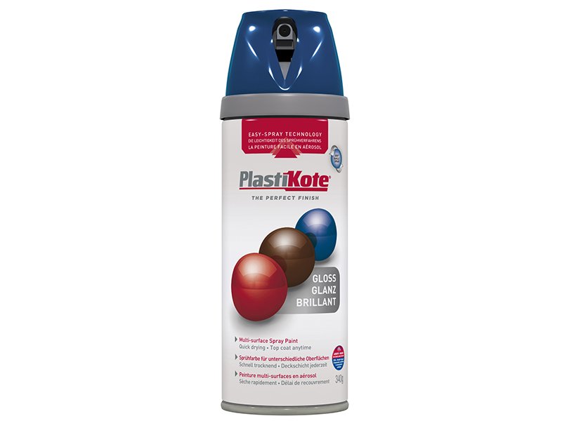 PKT TWIST & SPRAY GLOSS ROYAL BLUE 400ML