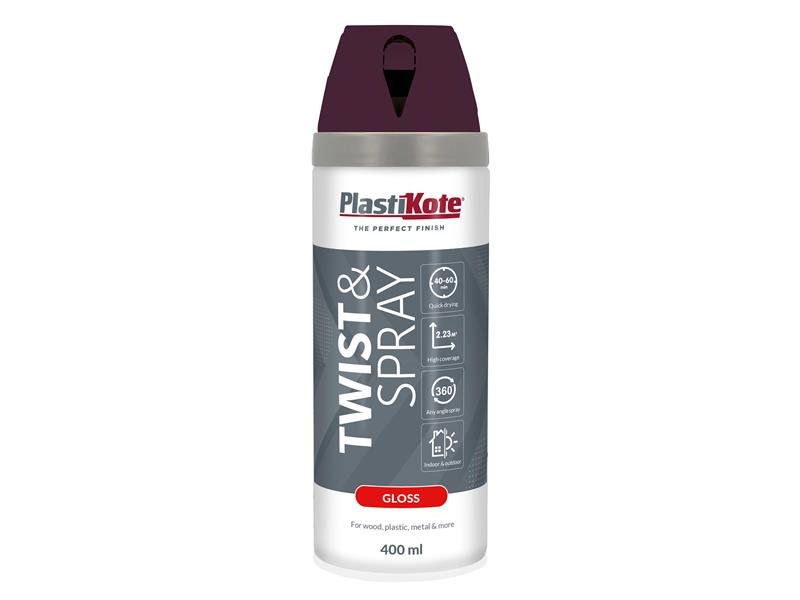 PKT TWIST & SPRAY GLOSS PURPLE VIOLET 40
