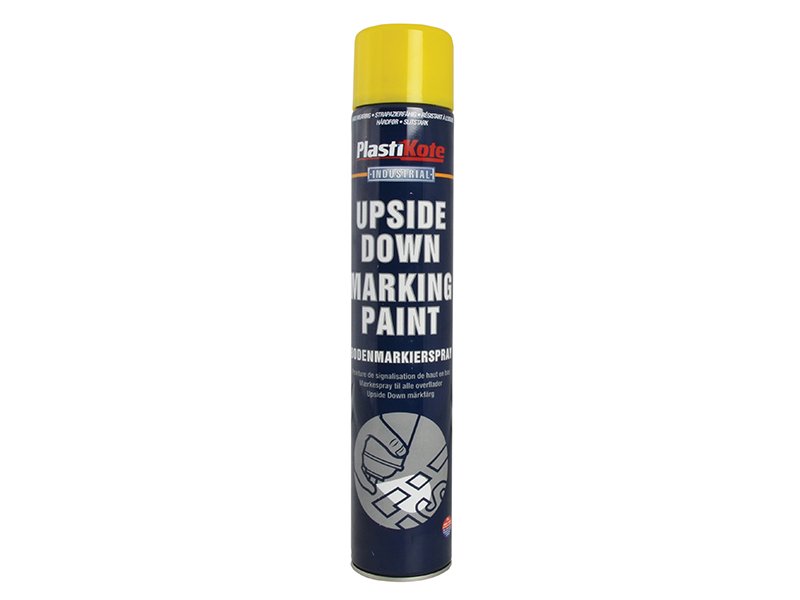 PKT UPSIDE DOWN MARKING PAINT YELLOW 750