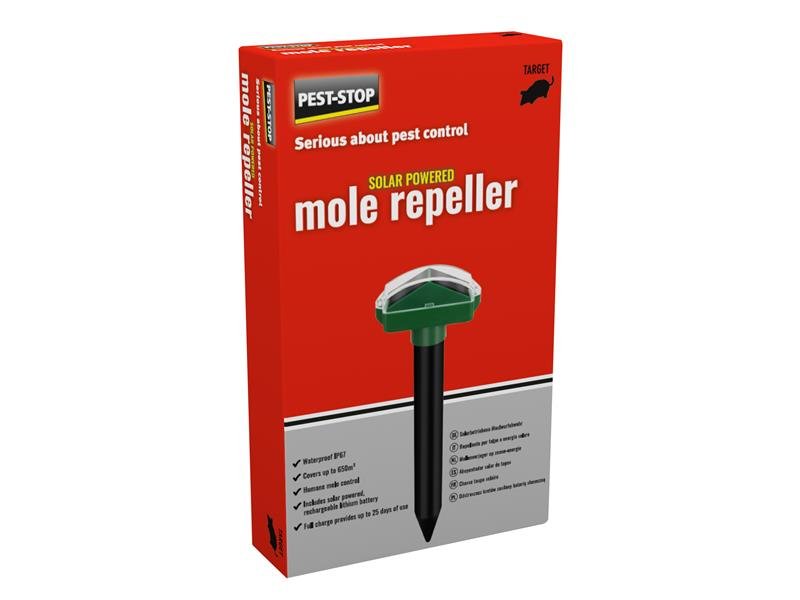 PRC SOLAR-POWERED MOLE REPELLER