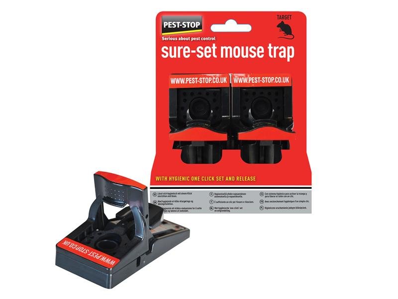 PRC SURE-SET MOUSE TRAP (TWIN PACK)
