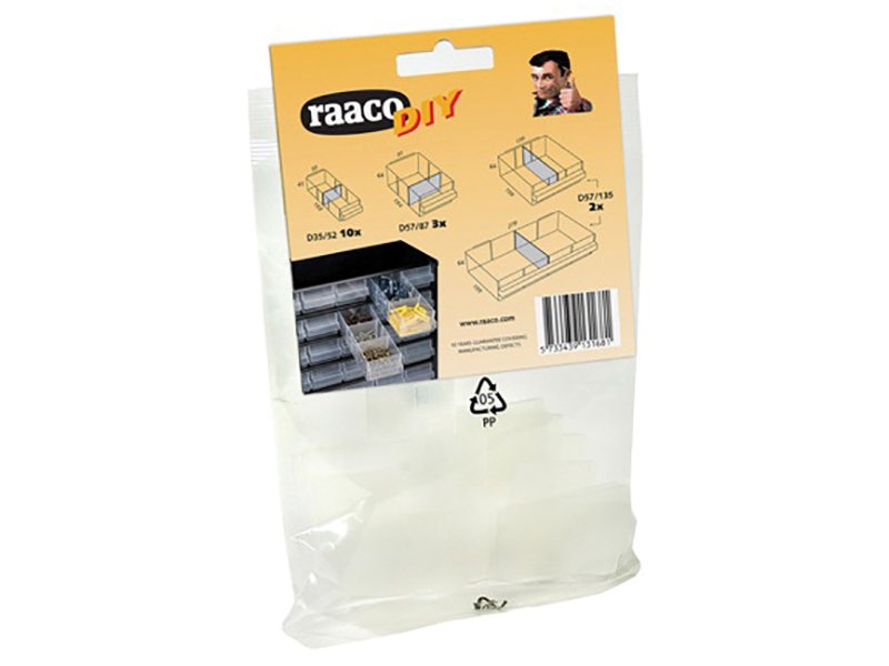 RAA MIXED BAG OF CABINET DRAWER DIVIDERS