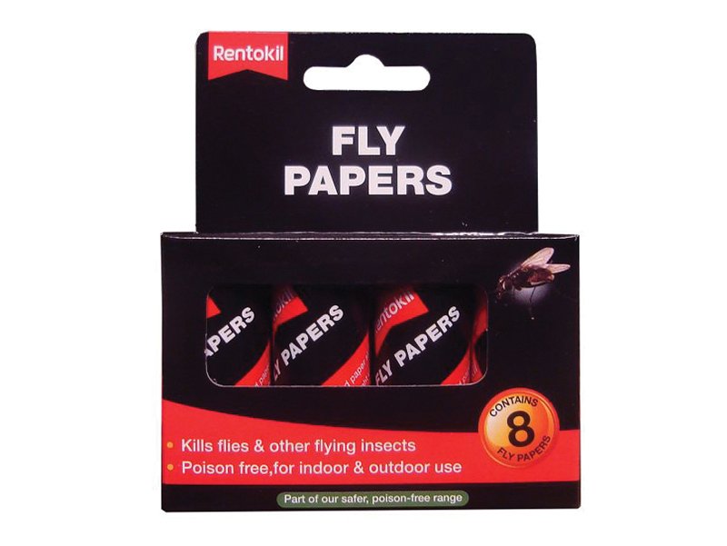 RKL FLY PAPERS (PACK 8)