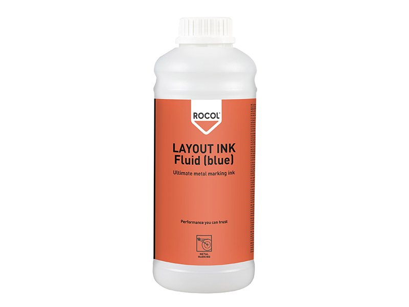 ROC LAYOUT INK FLUID BLUE 1 LITRE