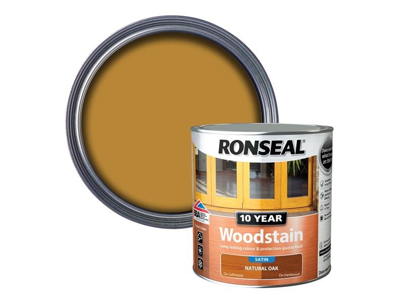 RSL 10 YEAR WOODSTAIN NATURAL OAK 2.5 LI