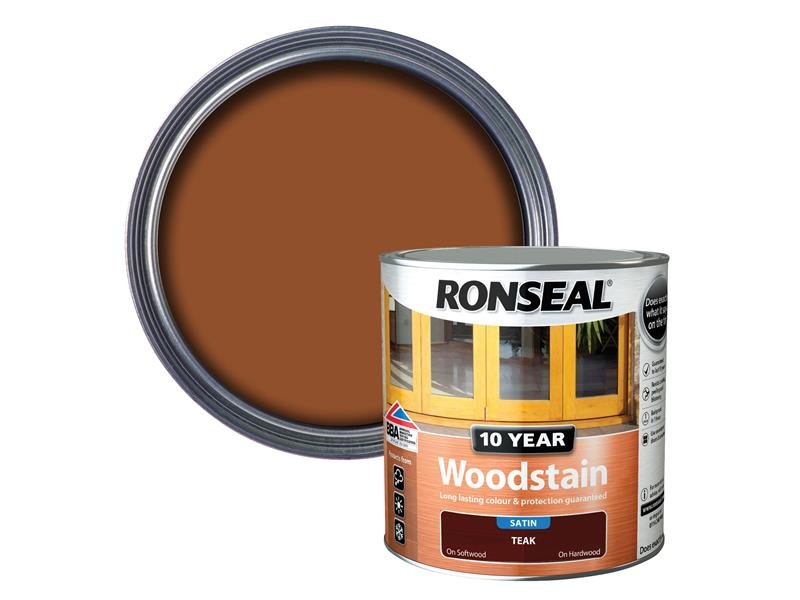 RSL 10 YEAR WOODSTAIN TEAK 2.5 LITRE