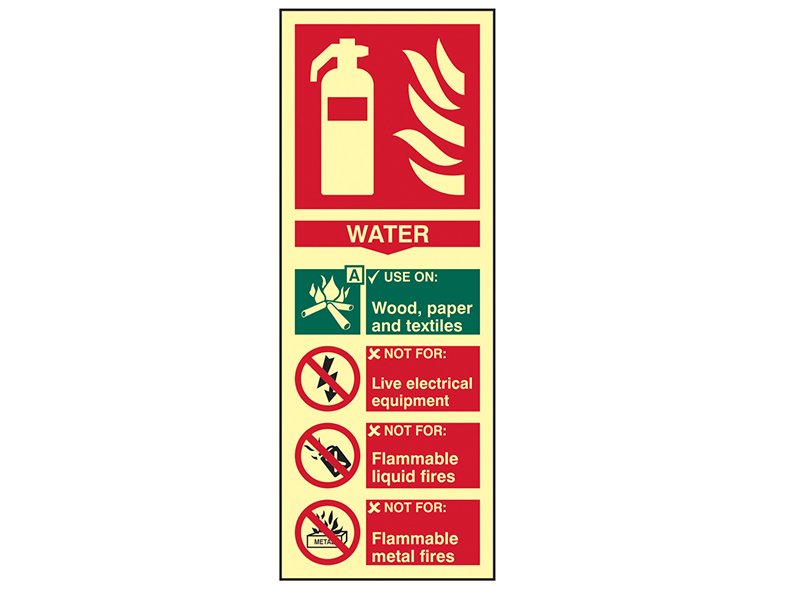 SCA FIRE EXTINGUISHER COMPOSITE WATER -