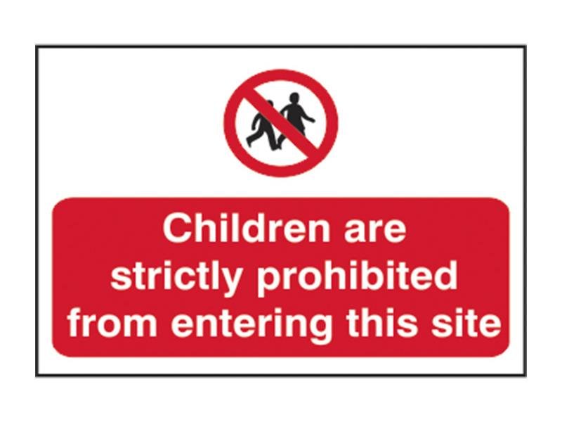 SCA CHILDREN PROHIBITED FROM ENTERING SI