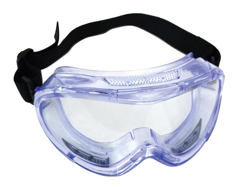 SCA MOULDED VALVED SAFETY GOGGLES