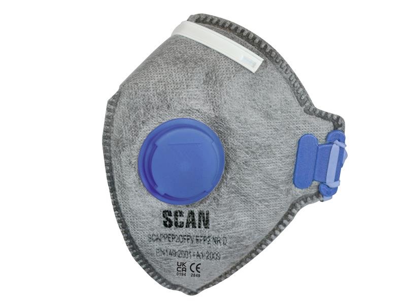 SCA FOLD FLAT DISPOSABLE ODOUR MASK VALV
