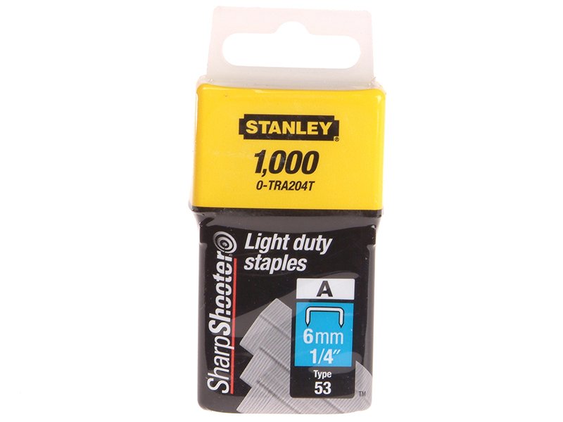 STA TRA2 LIGHT-DUTY STAPLE 6MM TRA204T (