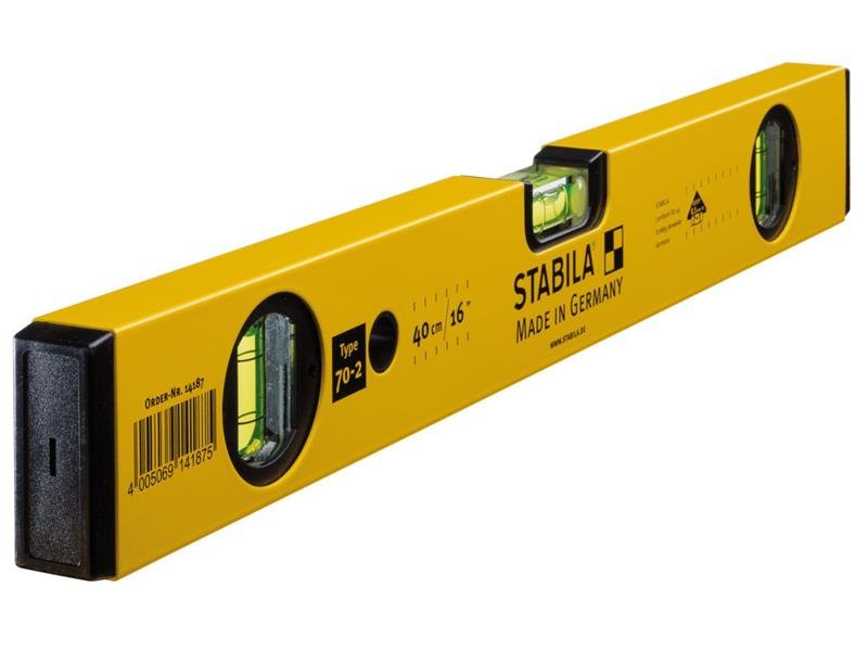 STB 70-2-40 DOUBLE PLUMB SPIRIT LEVEL 3