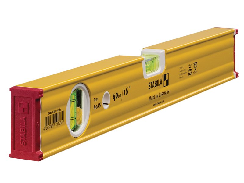 STB 80 AS SPIRIT LEVEL 2 VIAL 19163 40CM