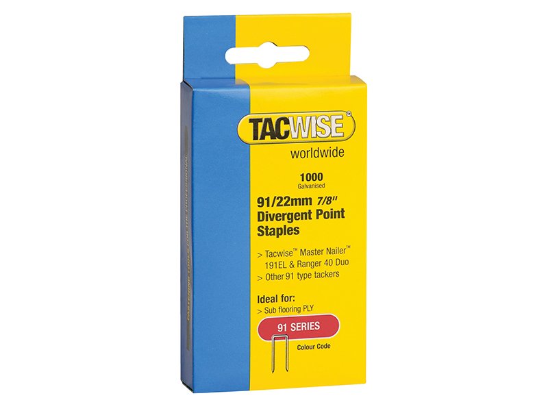 TAC 91 NARROW CROWN DIVERGENT POINT STAP