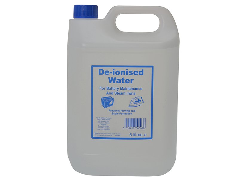 TUW DE-IONISED WATER 5 LITRE