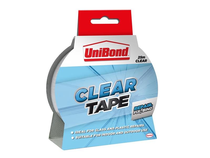 UNI TRANSPARENT REPAIR TAPE 50MM X 20M