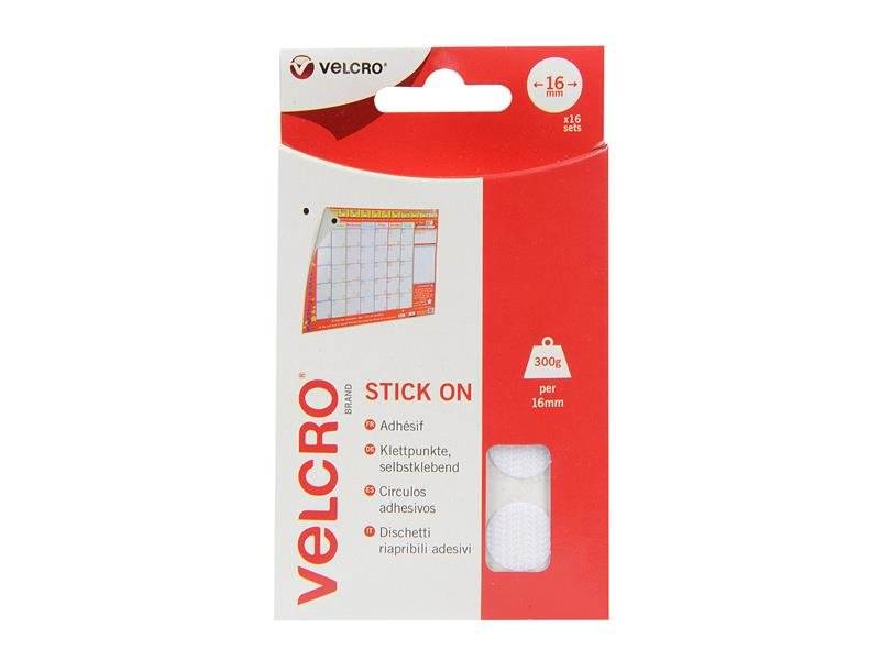 VEL STICK ON COINS 16MM X 16 SETS 60227