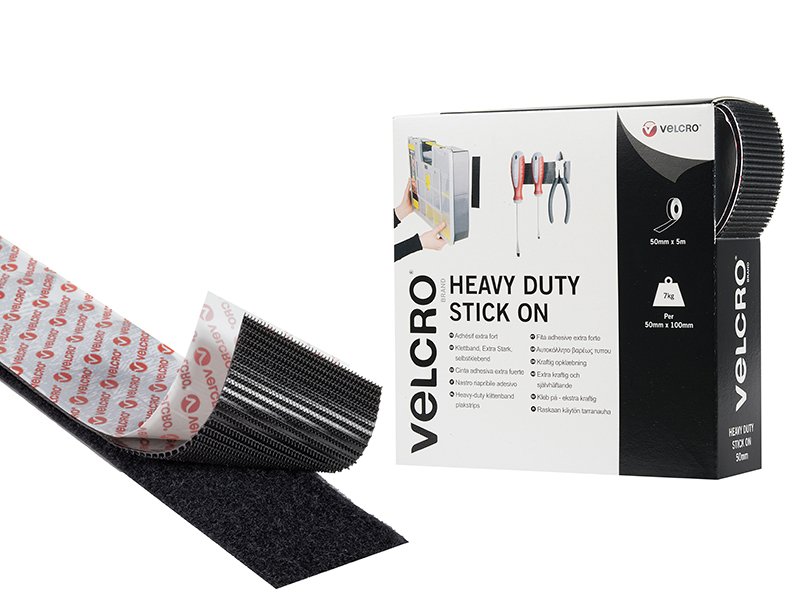 VEL VELCROÂ® BRAND HEAVY-DUTY STICK ON T