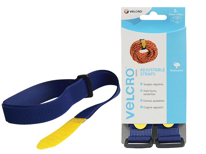VEL VELCROÂ® BRAND ADJUSTABLE STRAPS(2)