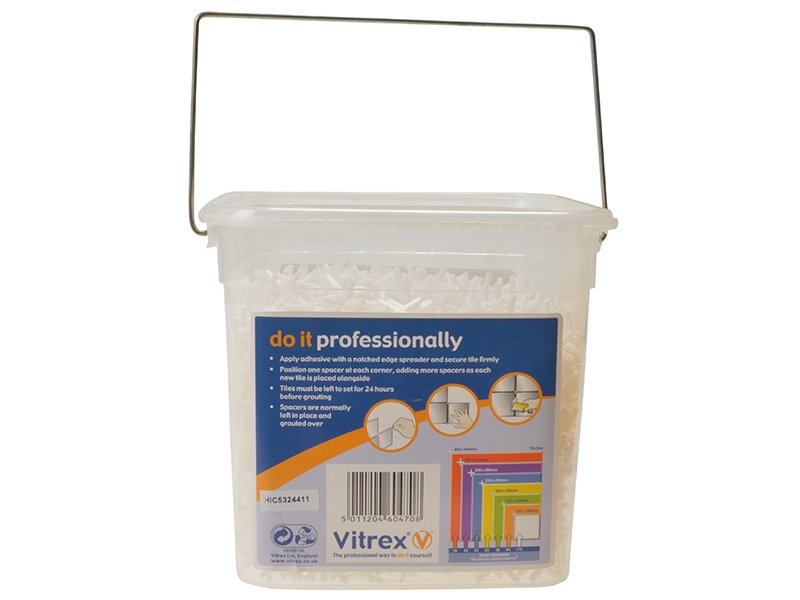 VIT WALL TILE SPACERS 2.5MM (PACK 3000)