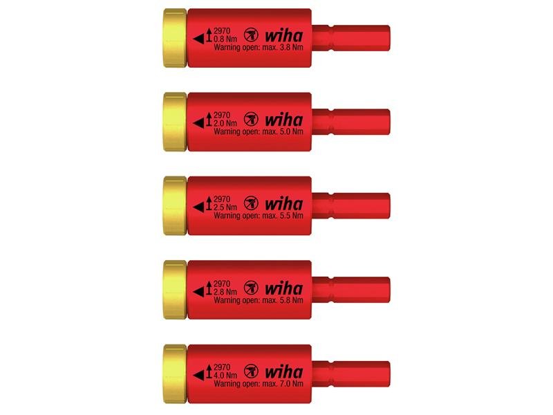 WHA ELECTRIC EASYTORQUE ADAPTER SET, 5 P