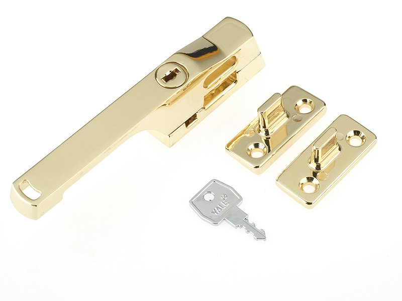 YAL P115PB LOCKABLE WINDOW HANDLE POLISH