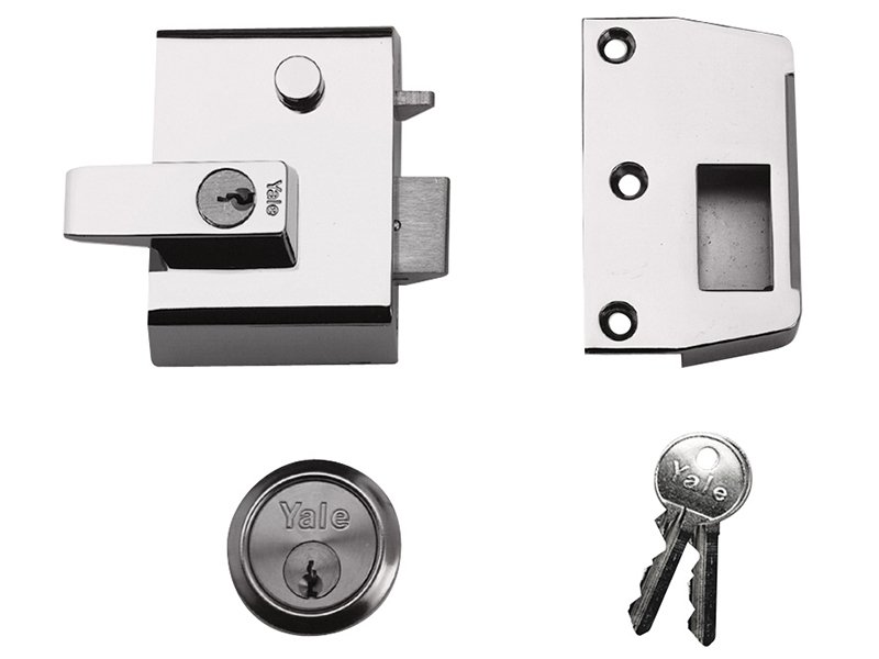 YAL P2 DOUBLE LOCKING NIGHTLATCH 40MM BA