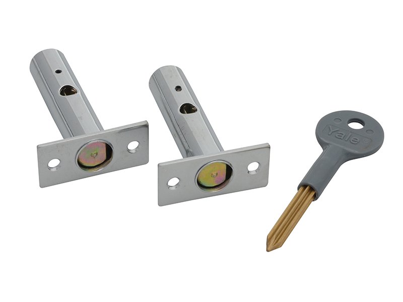 YAL PM444 DOOR SECURITY BOLTS POLISHED C