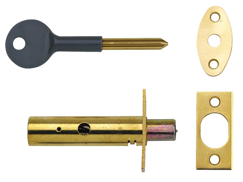YAL PM444 DOOR SECURITY BOLTS BRASS FINI