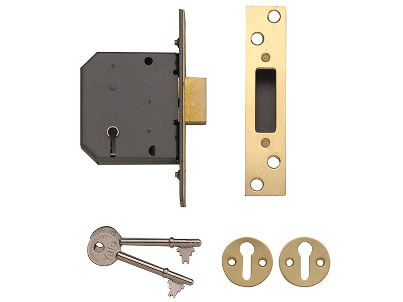 YAL PM552 5 LEVER MORTICE DEADLOCK 80MM