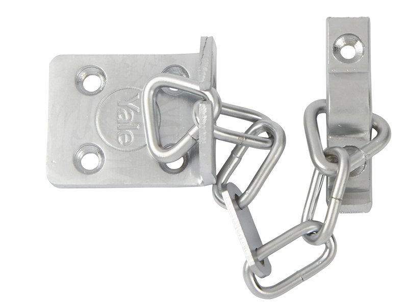 YAL WS6 SECURITY DOOR CHAIN - SATIN CHRO