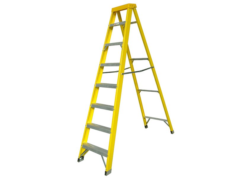 ZAR FIBREGLASS SWINGBACK STEPS OPEN, 2.1