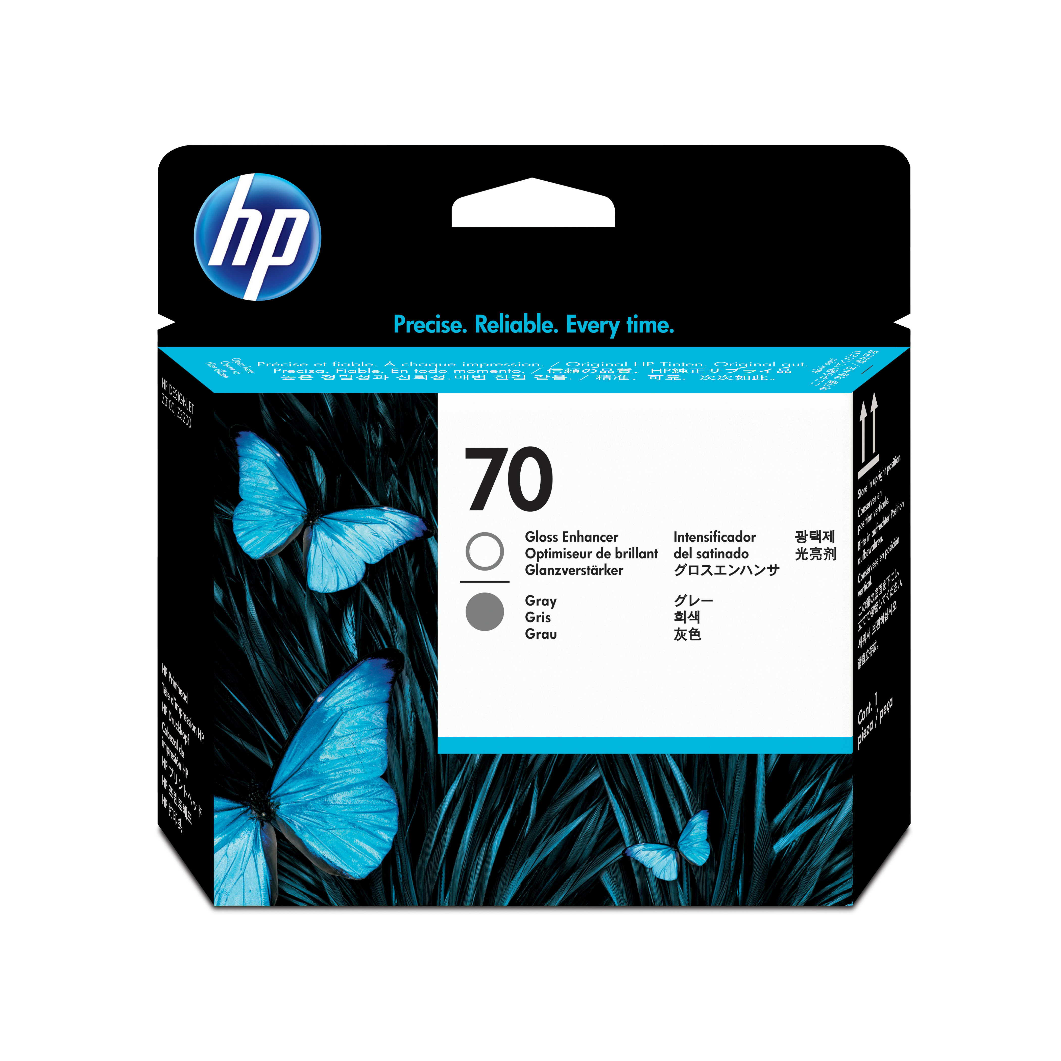 HP 70 Gloss Enhancer/Grey Printhead