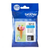 Brother LC3213C (Yield: 400 Pages) Cyan Ink Cartridge