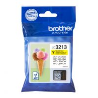 Brother LC3213Y (Yield: 400 Pages) Yellow Ink Cartridge