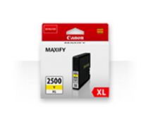Canon PGI-2500XLY (Yield: 1,520 Pages) High Yield Yellow Ink Cartridge