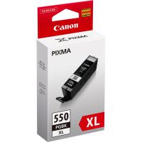 Canon PGI-550PGBKXL (Yield: 500 Pages) High Yield Black Ink Cartridge