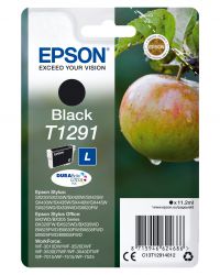 Epson Apple T1291 (11.2ml) Durabrite Ultra Ink Cartridge (Black)