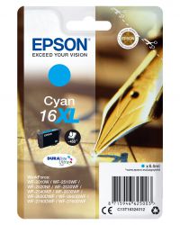 Epson Pen and Crossword 16XL (Yield 450 Pages) Durabrite Ultra Ink Cartridge (Cyan)