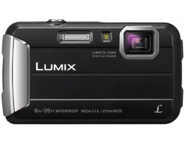 Bundle: Panasonic Lumix DMC-FT30 16.1 Megapixel Digital Camera (Black) with Class 10 Card and Case